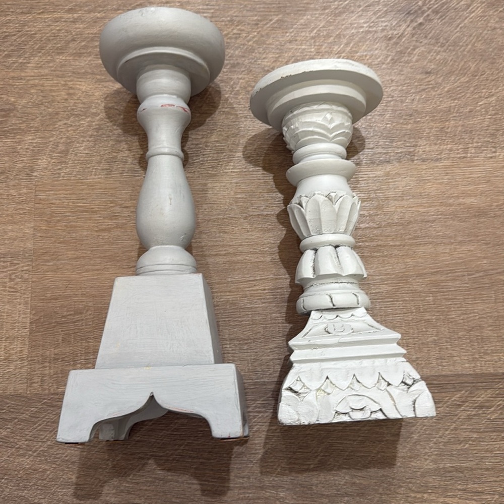 Gray candlesticks - Picture 2 of 2